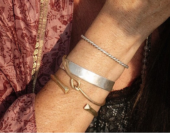 Open twist bracelet n.3