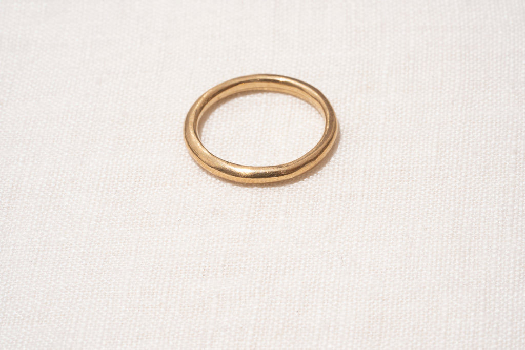 Pirate ring n.2 in rosebronze