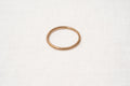 Pirate ring n.1 in rosebronze