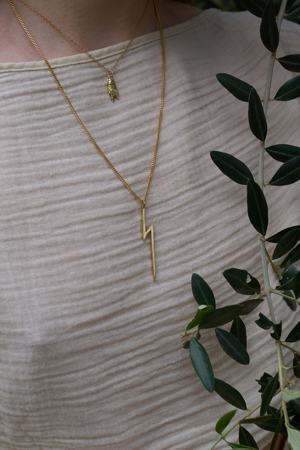Flash necklace