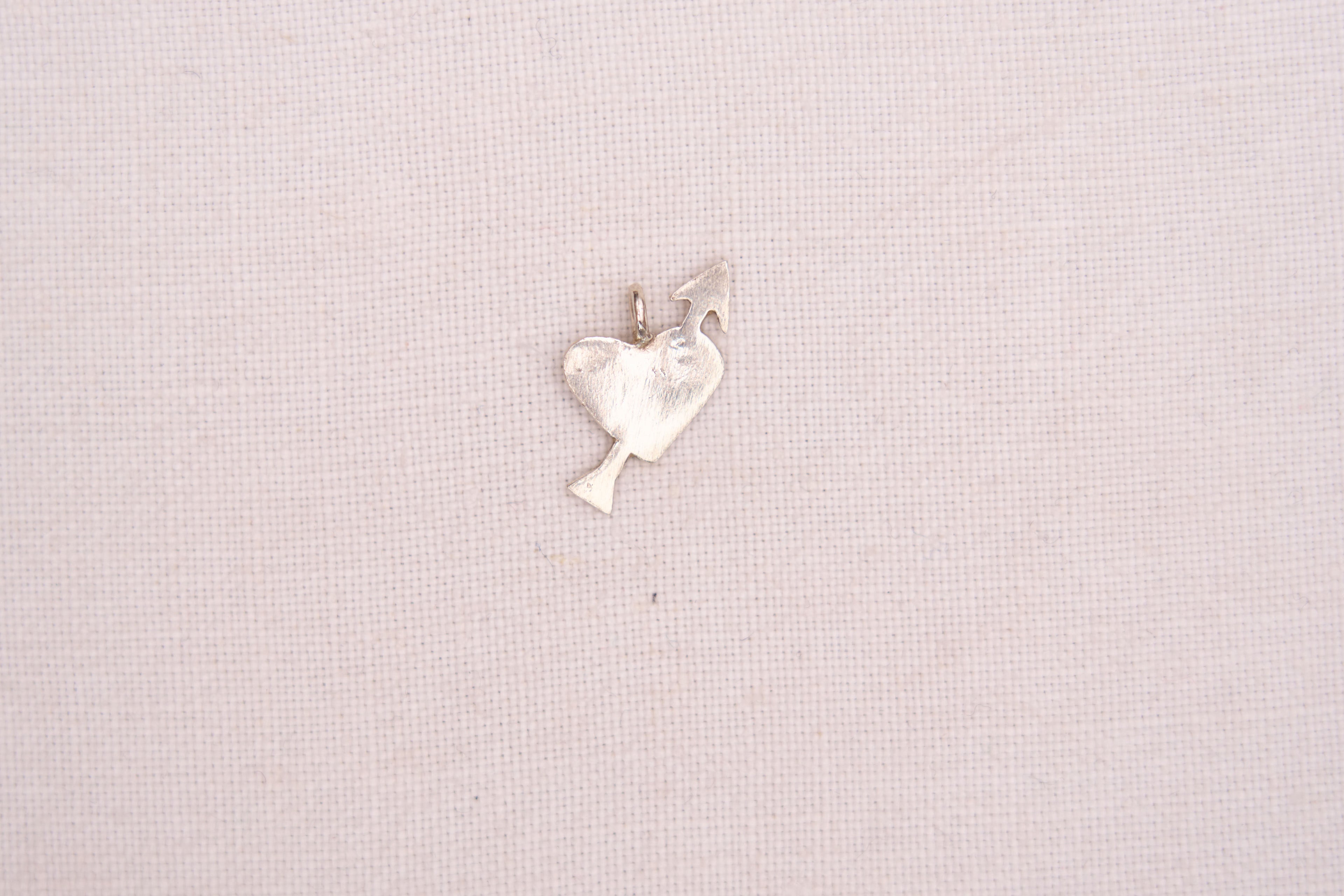 Heart & Arrow charm