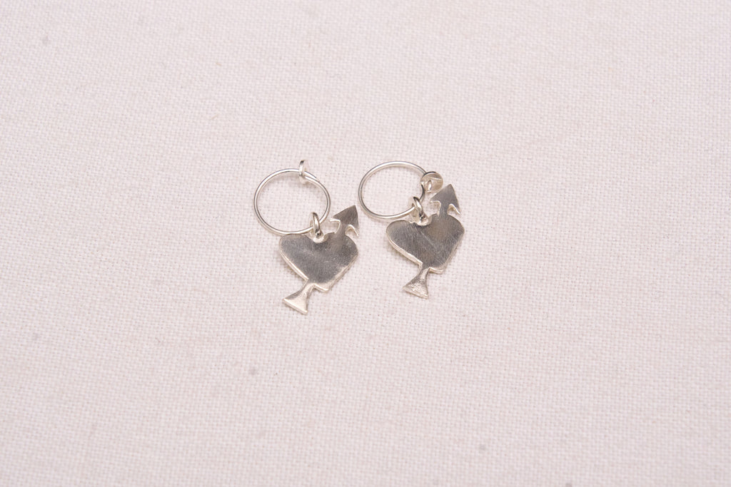 Heart & Arrow with mini hoops