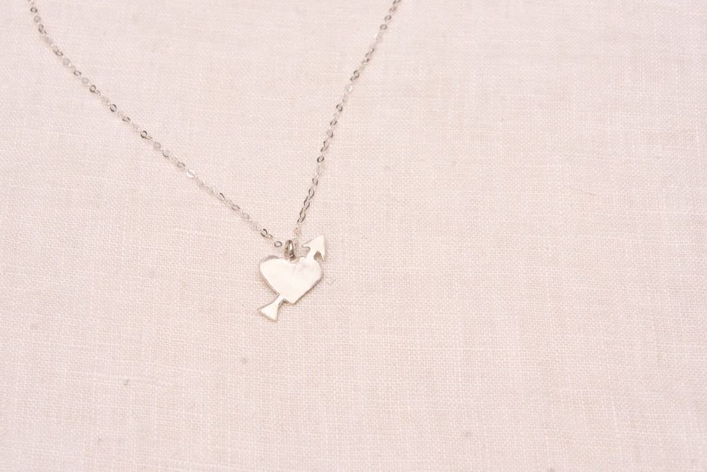 Heart and Arrow necklace