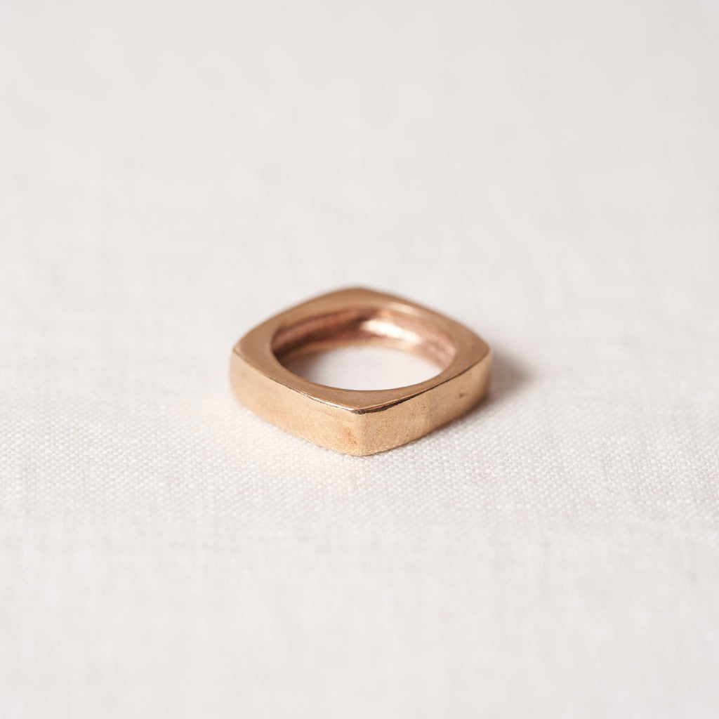 Nikko ring in rosebronze