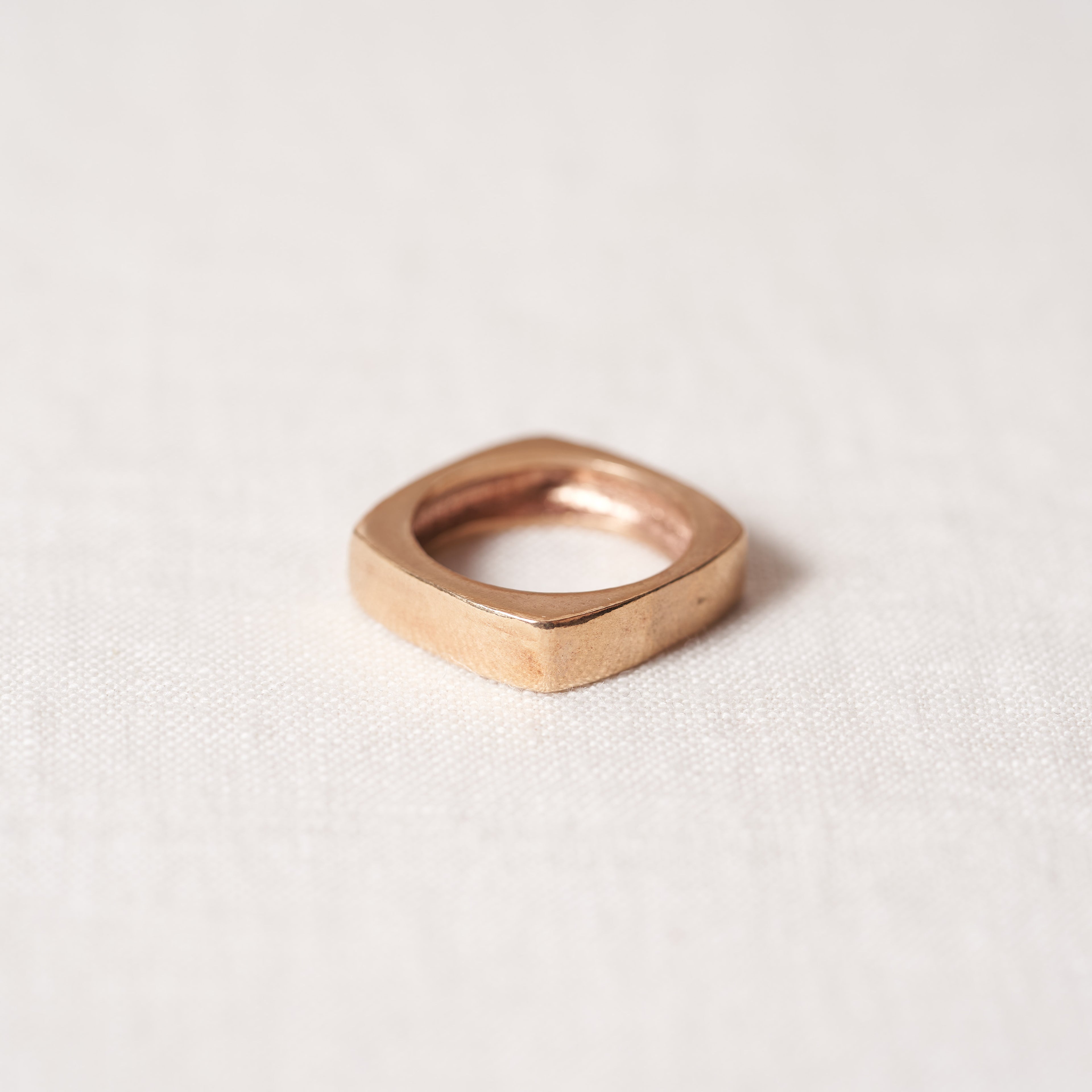 Nikko ring in rosebronze