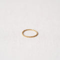 Twist ring n.1 in bronze