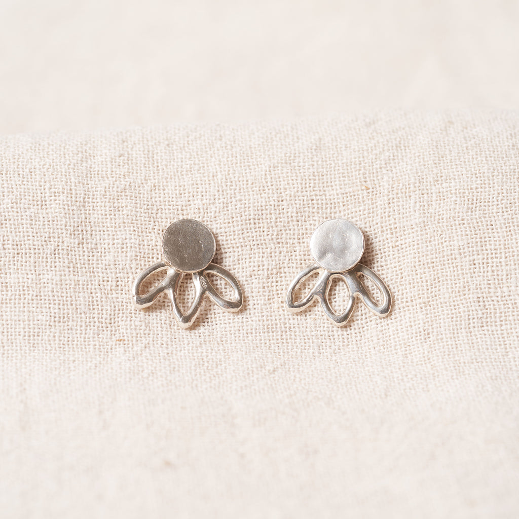 Lotus earrings