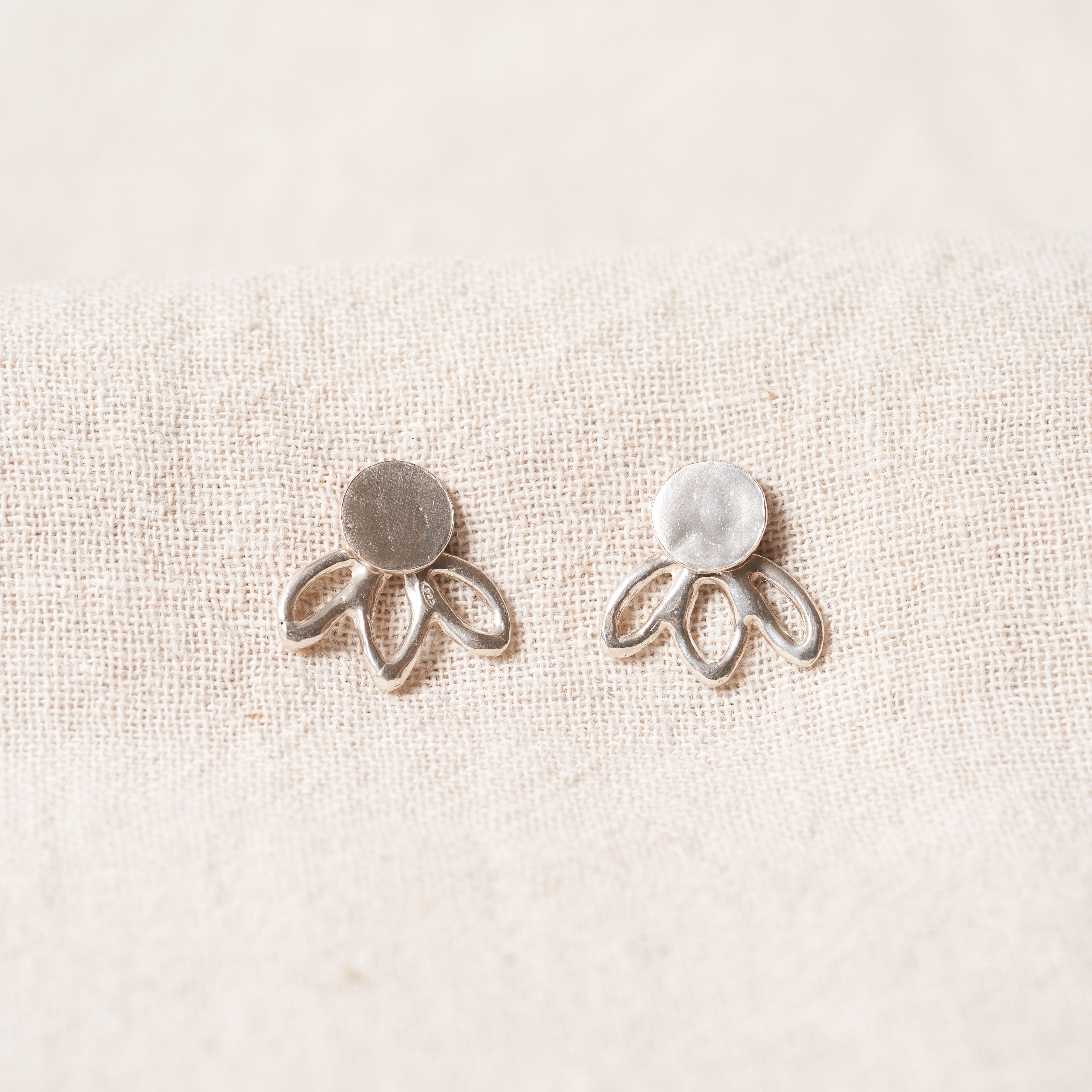 Lotus earrings