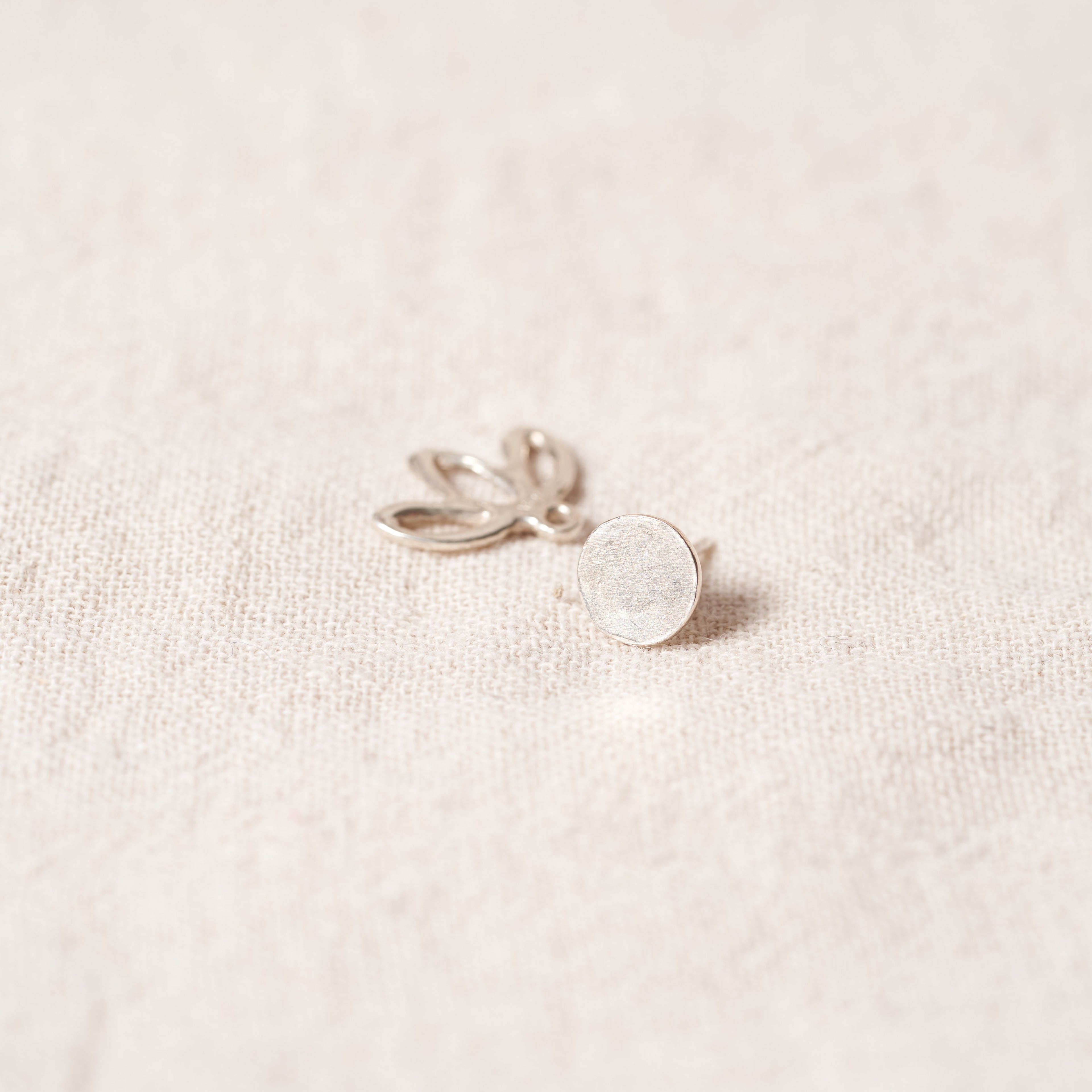 Lotus earrings