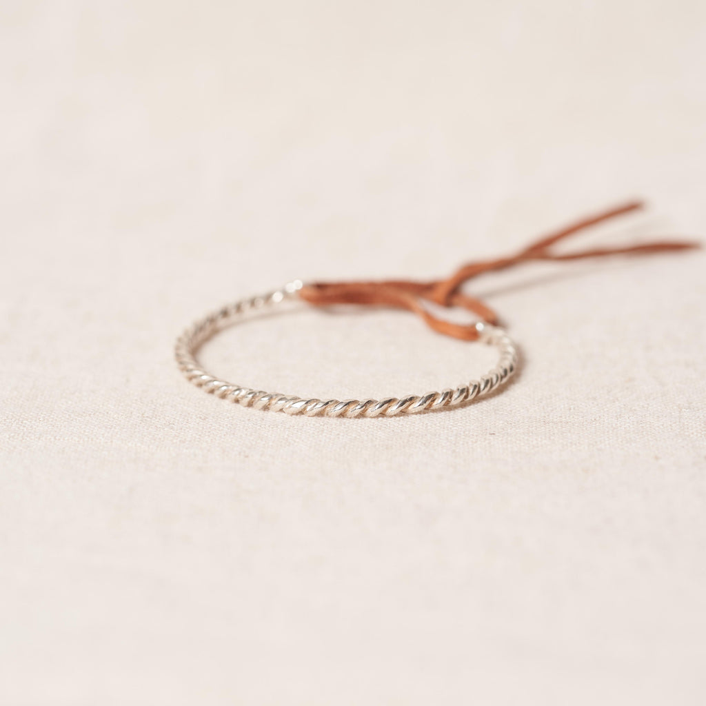 Open twist bracelet n.3