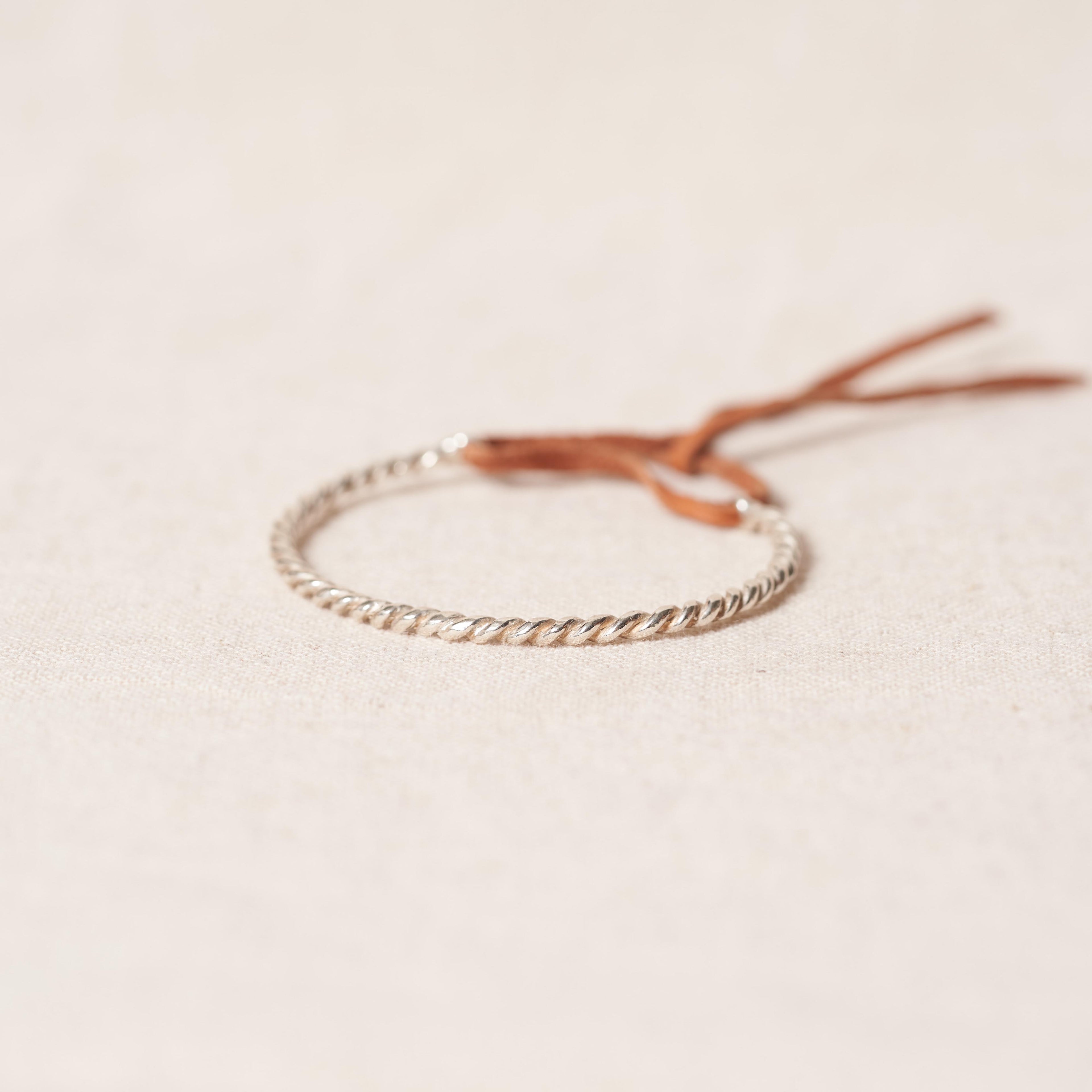 Open twist bracelet n.3