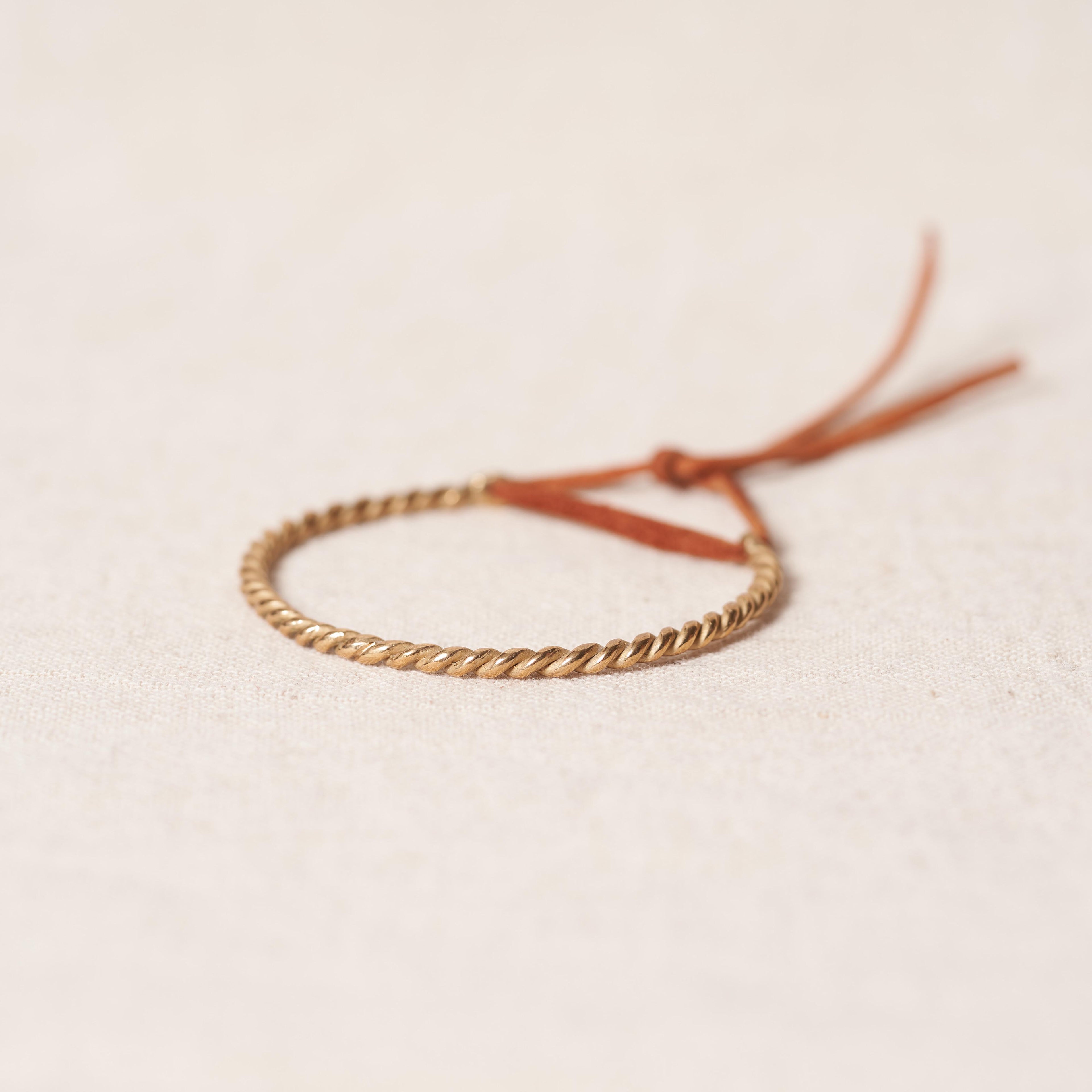Open twist bracelet n.3