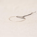 Open bracelet in silver