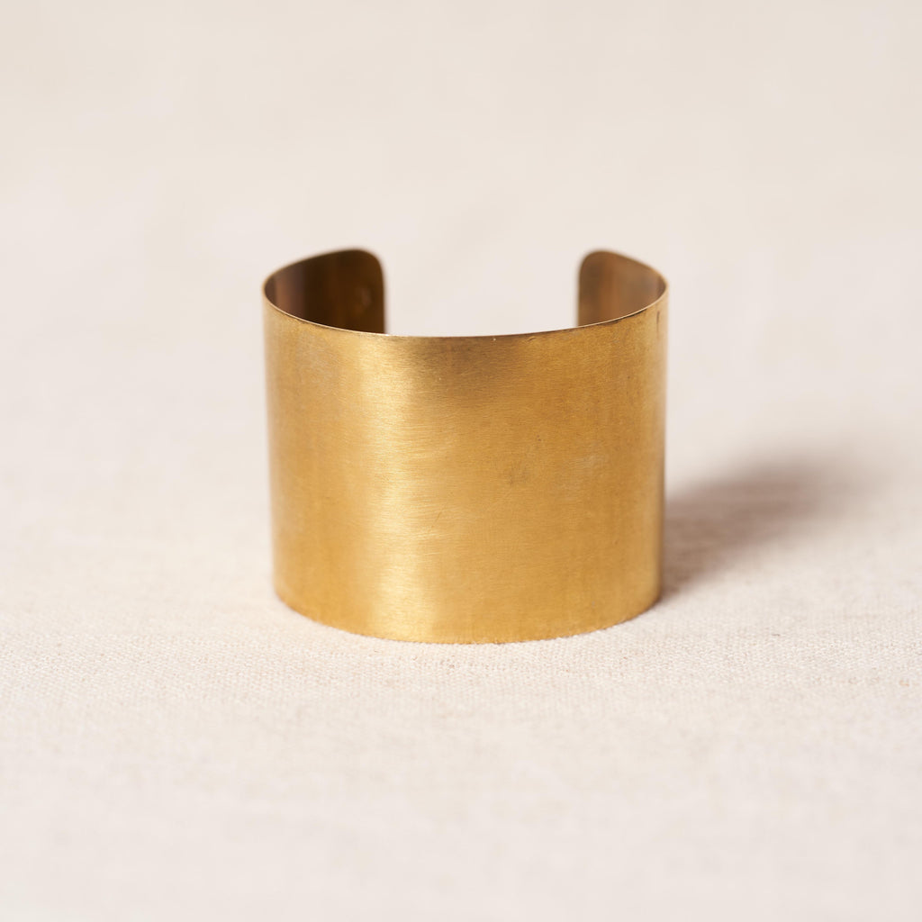 Unite bracelet in brass