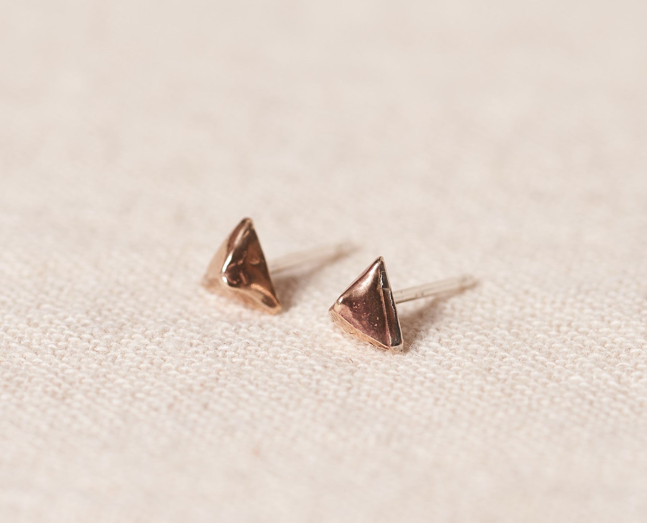 Pyramid earrings