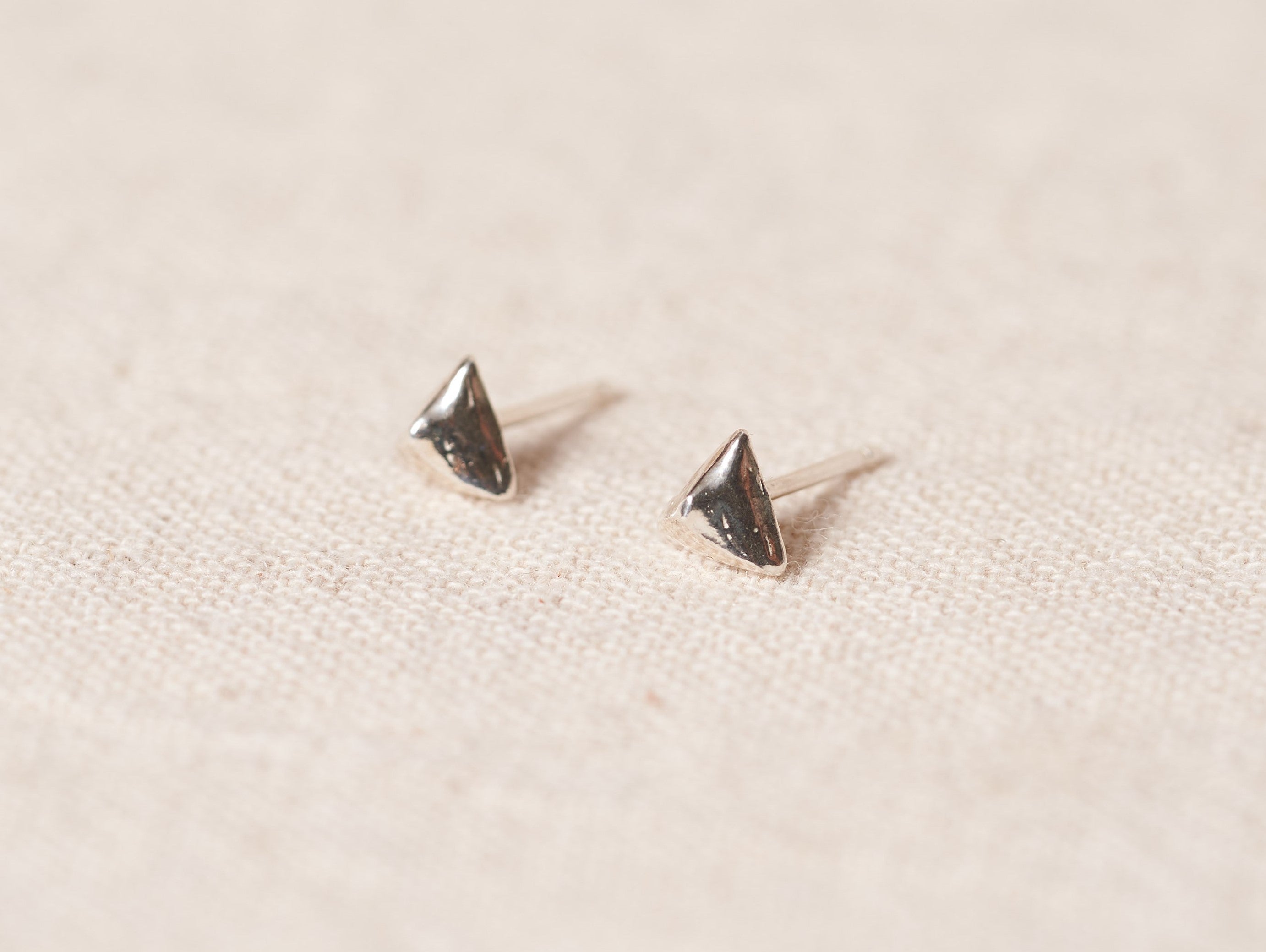 Pyramid earrings