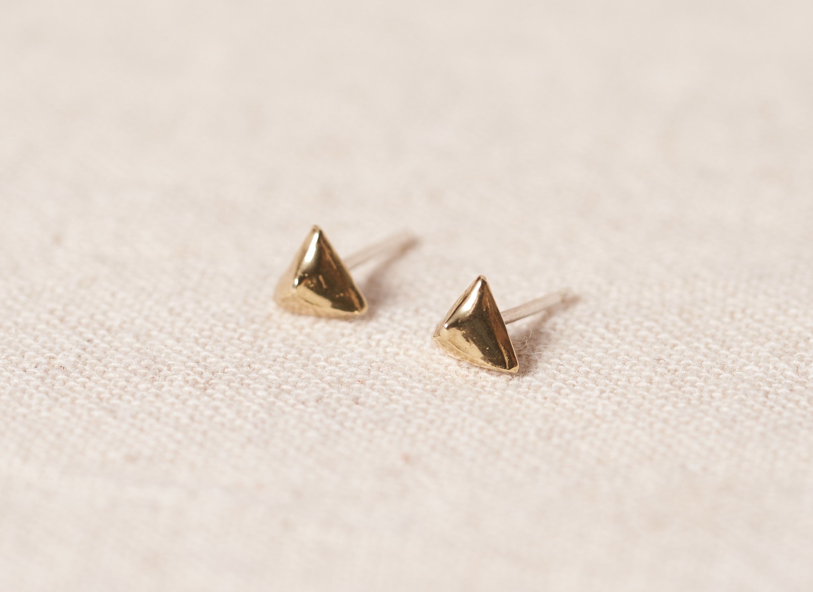 Pyramid earrings