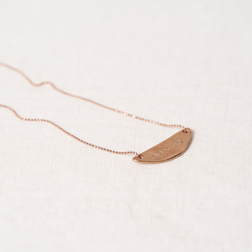 Dance necklace