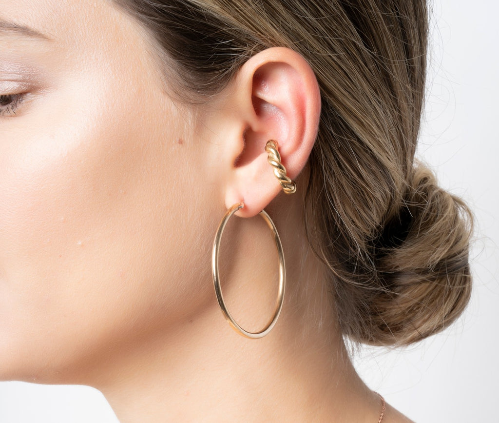 Simple hopps earrings n.4